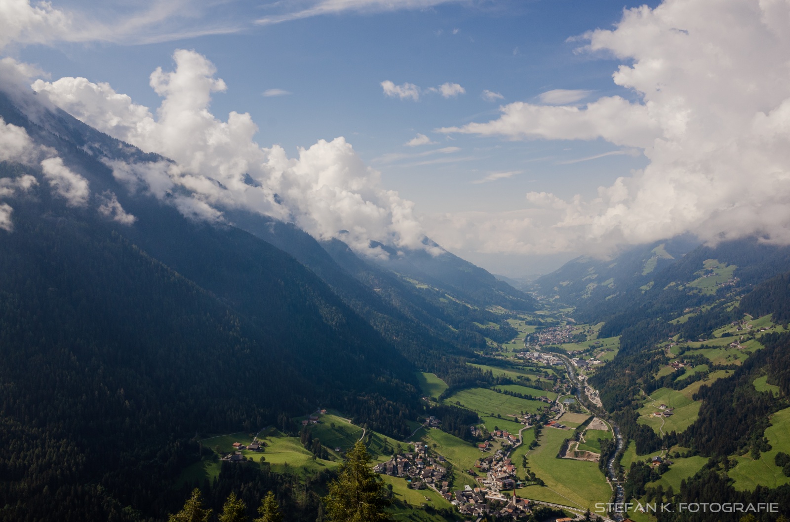 Blick über's Passeiertal